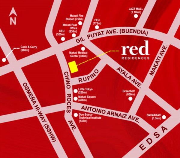 Red Residences in Chino Roces Makati by SMDC Red Residences in Chino Roces Makati by SMDC
